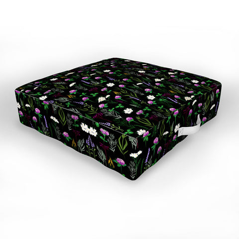 Iveta Abolina Clover Fields Outdoor Floor Cushion