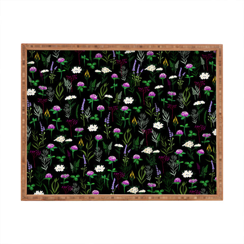 Iveta Abolina Clover Fields Rectangular Tray