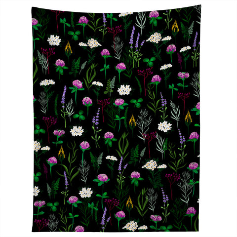 Iveta Abolina Clover Fields Tapestry