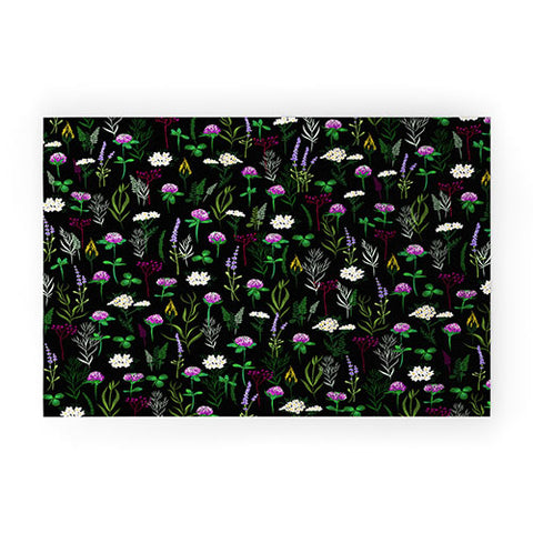 Iveta Abolina Clover Fields Welcome Mat