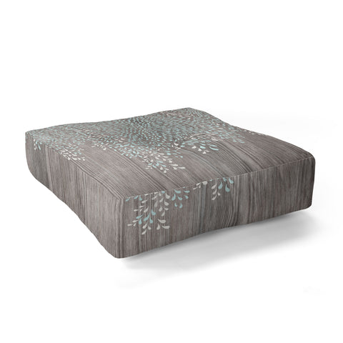 Iveta Abolina Coastal Raindrops Floor Pillow Square