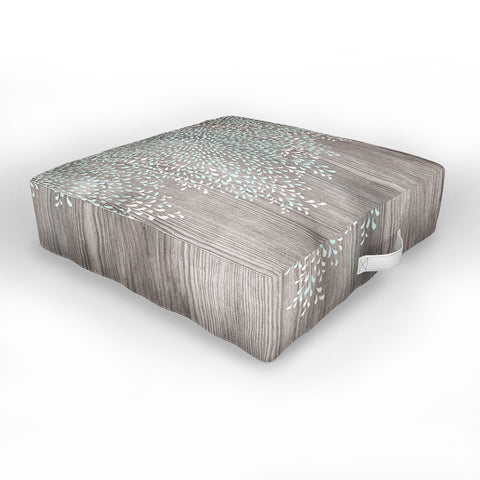 Iveta Abolina Coastal Raindrops Outdoor Floor Cushion