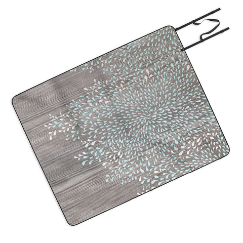 Iveta Abolina Coastal Raindrops Picnic Blanket