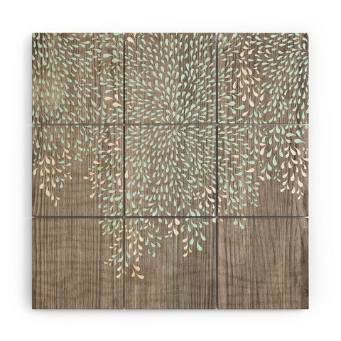 Iveta Abolina Coastal Raindrops Wood Wall Mural