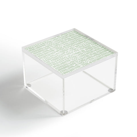Iveta Abolina Cobbler Square Sage Acrylic Box