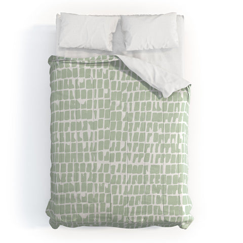 Iveta Abolina Cobbler Square Sage Comforter