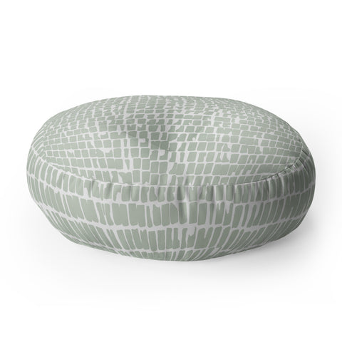 Iveta Abolina Cobbler Square Sage Floor Pillow Round