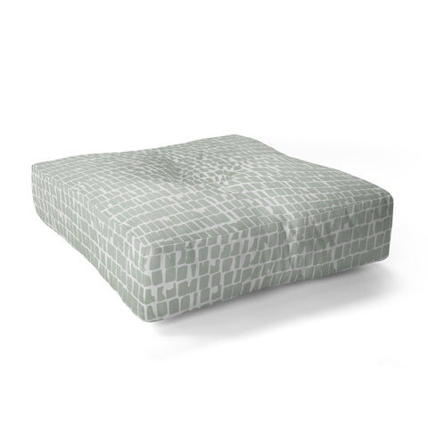Iveta Abolina Cobbler Square Sage Floor Pillow Square