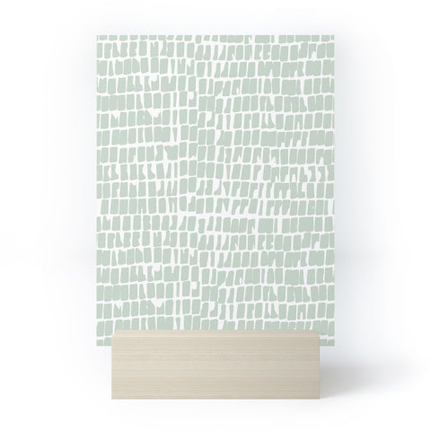 Iveta Abolina Cobbler Square Sage Mini Art Print