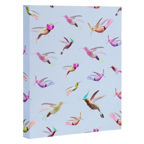 Iveta Abolina Colibri Garden Art Canvas