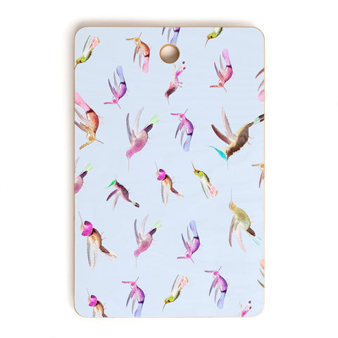 Iveta Abolina Colibri Garden Cutting Board Rectangle