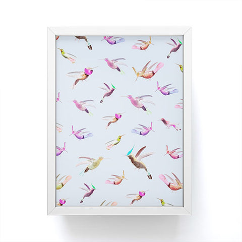 Iveta Abolina Colibri Garden Framed Mini Art Print