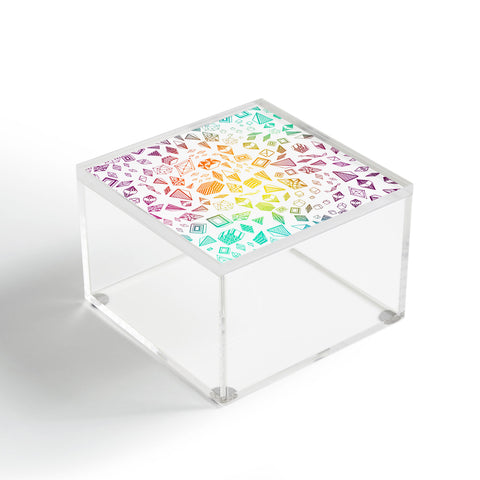 Iveta Abolina Colorful Crystals Acrylic Box
