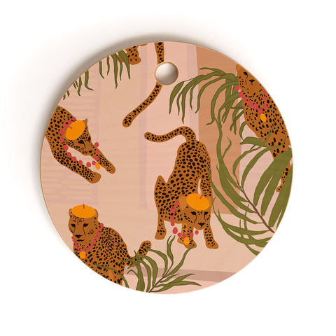 Iveta Abolina Come Play with Me Cutting Board Round