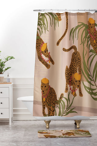 Iveta Abolina Come Play with Me Shower Curtain And Mat