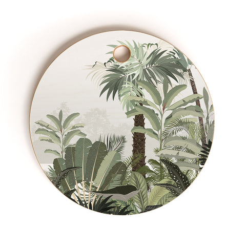 Iveta Abolina Congo Rainforest Cutting Board Round