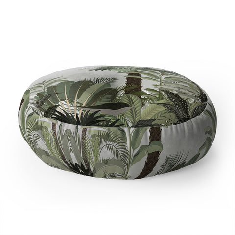 Iveta Abolina Congo Rainforest Floor Pillow Round