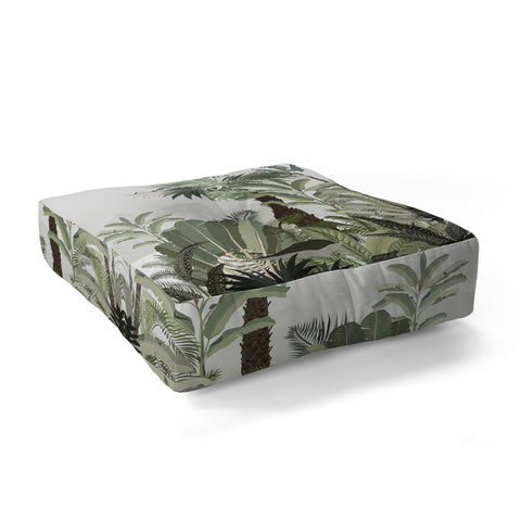 Iveta Abolina Congo Rainforest Floor Pillow Square