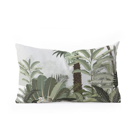 Iveta Abolina Congo Rainforest Oblong Throw Pillow