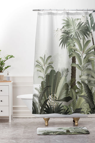 Iveta Abolina Congo Rainforest Shower Curtain And Mat