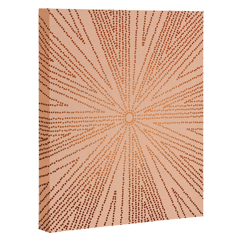 Iveta Abolina Copper Leaf Art Canvas