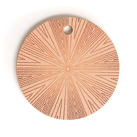 Iveta Abolina Copper Leaf Cutting Board Round