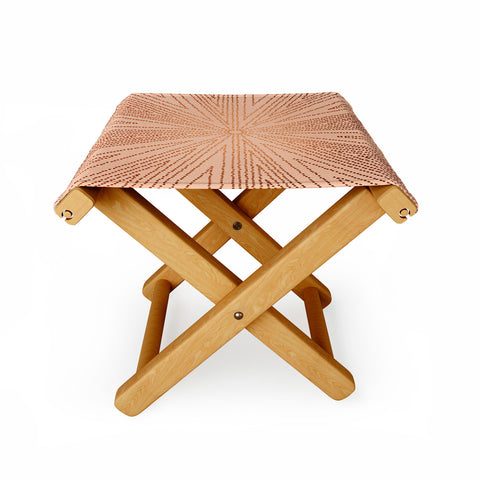 Iveta Abolina Copper Leaf Folding Stool