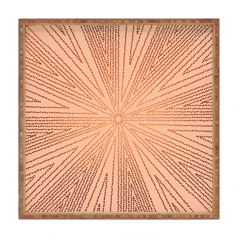 Iveta Abolina Copper Leaf Square Tray