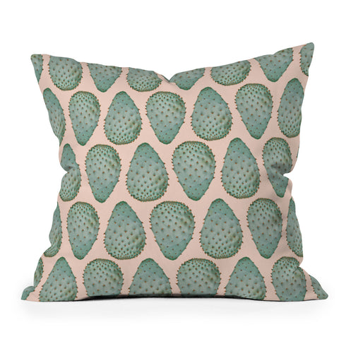 Iveta Abolina Copper Spike II Throw Pillow