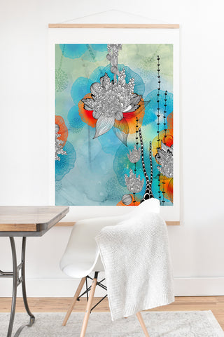 Iveta Abolina Coral Art Print And Hanger