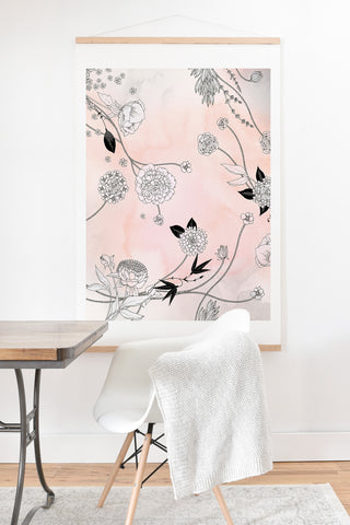 Iveta Abolina Coral Dust Art Print And Hanger