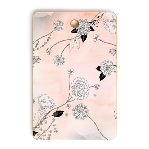 Iveta Abolina Coral Dust Cutting Board Rectangle