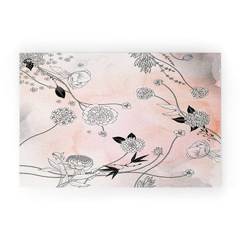 Iveta Abolina Coral Dust Welcome Mat