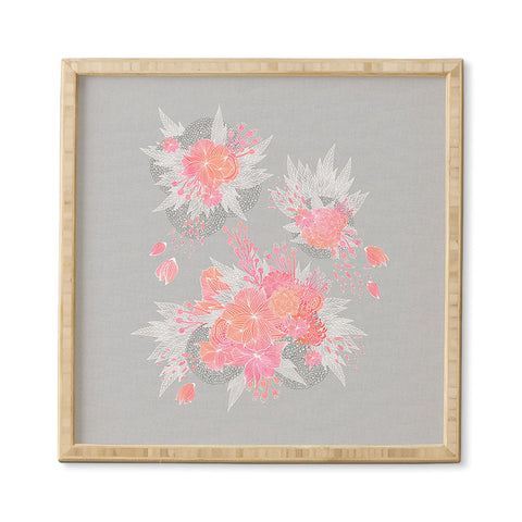 Iveta Abolina Coral Nostalgia Framed Wall Art
