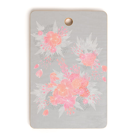 Iveta Abolina Coral Nostalgia Cutting Board Rectangle