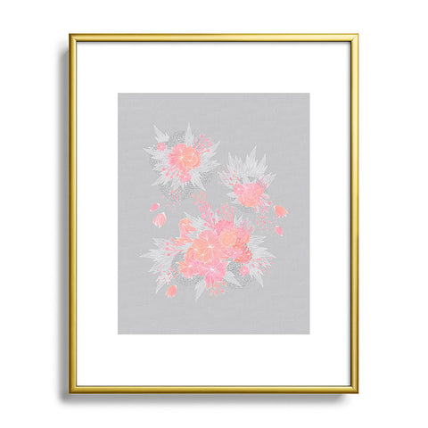 Iveta Abolina Coral Nostalgia Metal Framed Art Print