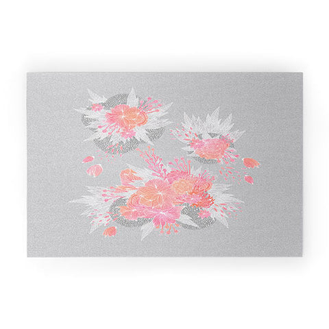 Iveta Abolina Coral Nostalgia Welcome Mat