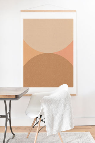 Iveta Abolina Coral Shapes Series I Art Print And Hanger