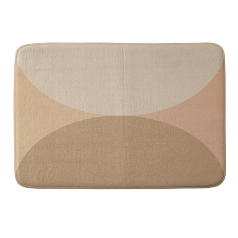 Iveta Abolina Coral Shapes Series I Memory Foam Bath Mat