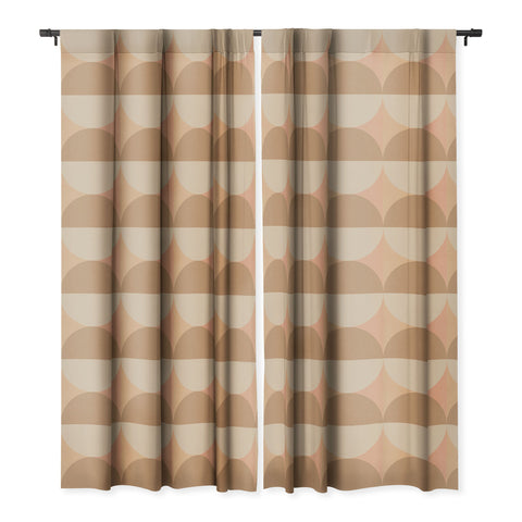 Iveta Abolina Coral Shapes Series I Blackout Window Curtain