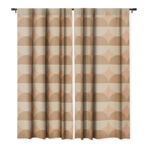 Iveta Abolina Coral Shapes Series I Blackout Window Curtain