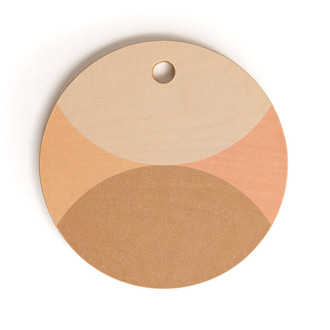 Iveta Abolina Coral Shapes Series I Cutting Board Round