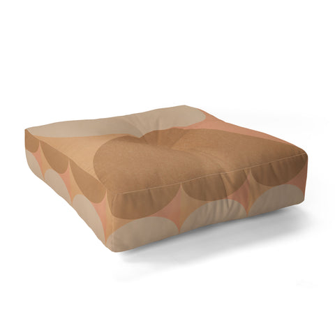 Iveta Abolina Coral Shapes Series I Floor Pillow Square