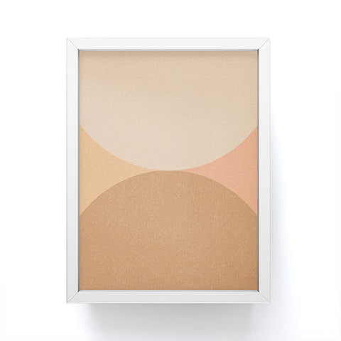 Iveta Abolina Coral Shapes Series I Framed Mini Art Print