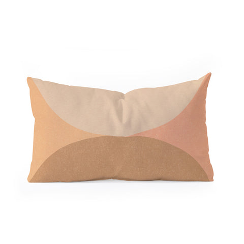Iveta Abolina Coral Shapes Series I Oblong Throw Pillow