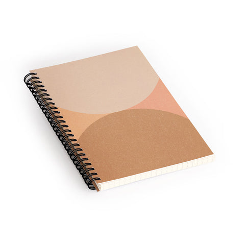Iveta Abolina Coral Shapes Series I Spiral Notebook