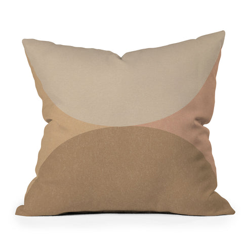 Iveta Abolina Coral Shapes Series I Throw Pillow