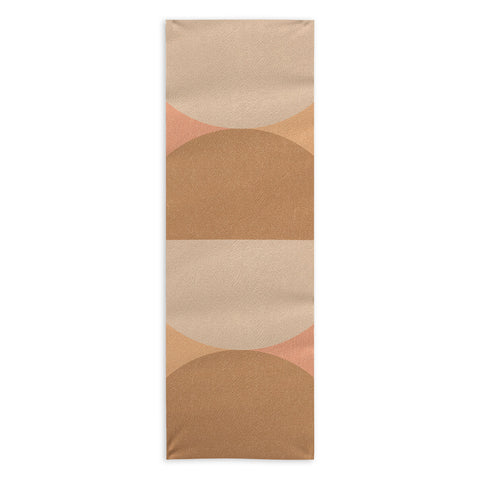 Iveta Abolina Coral Shapes Series I Yoga Towel