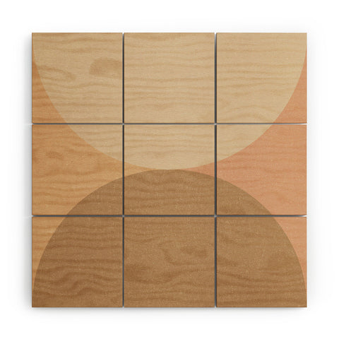 Iveta Abolina Coral Shapes Series I Wood Wall Mural