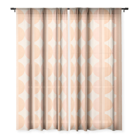 Iveta Abolina Coral Shapes Series II Sheer Window Curtain